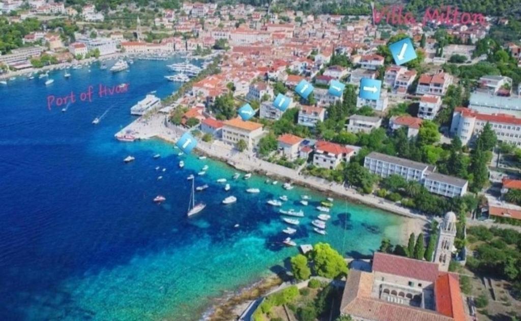 Villa Milton Luxe Hvar Hvar Town Luaran gambar